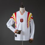 Spain 1996 Away Retro Long Sleeve Jersey