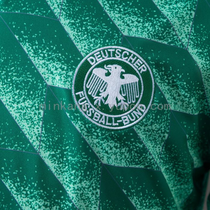 Germany 90/91 Away Retro Long Sleeve Jersey - 图片 5