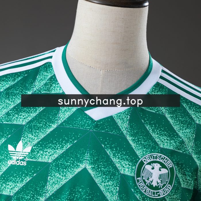 Germany 90/91 Away Retro Long Sleeve Jersey - 图片 6