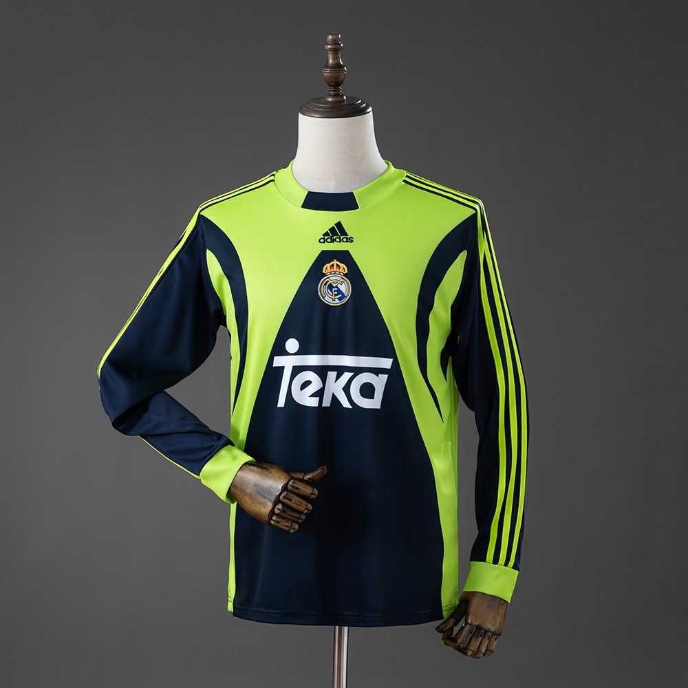 JER-11092_1 Real Madrid 99/00 Retro GK Long Sleeve Jersey - 图片 1