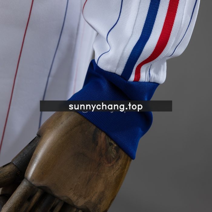 France 80/82 Away Long-Sleeved Retro Jersey - 图片 3