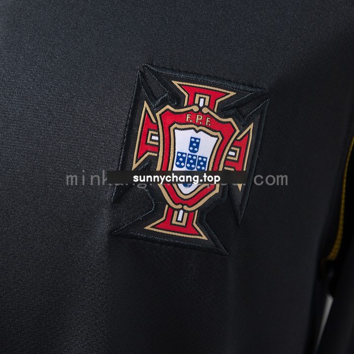 Portugal 2006 Away Long-Sleeve Retro Jersey - 图片 7