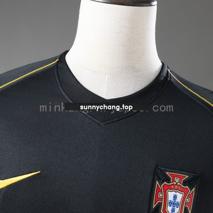 Portugal 2006 Away Long-Sleeve Retro Jersey - 图片 8