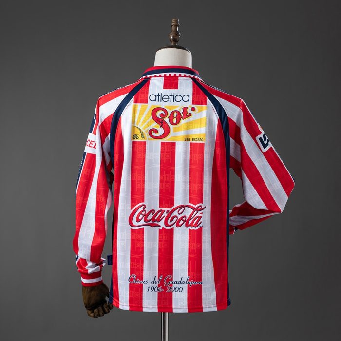 Chivas de Guadalajara 99/00 Home Long-sleeved Retro Jersey - 图片 2