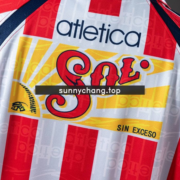 Chivas de Guadalajara 99/00 Home Long-sleeved Retro Jersey - 图片 3