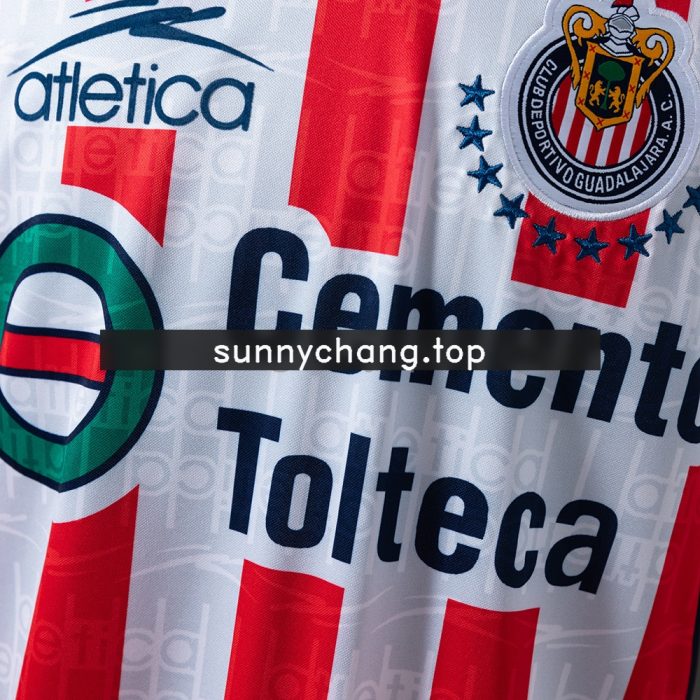 Chivas de Guadalajara 99/00 Home Long-sleeved Retro Jersey - 图片 8