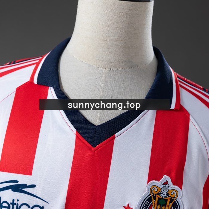 Chivas Guadalajara 98/99 Home Long-Sleeve Retro Jersey - 图片 8