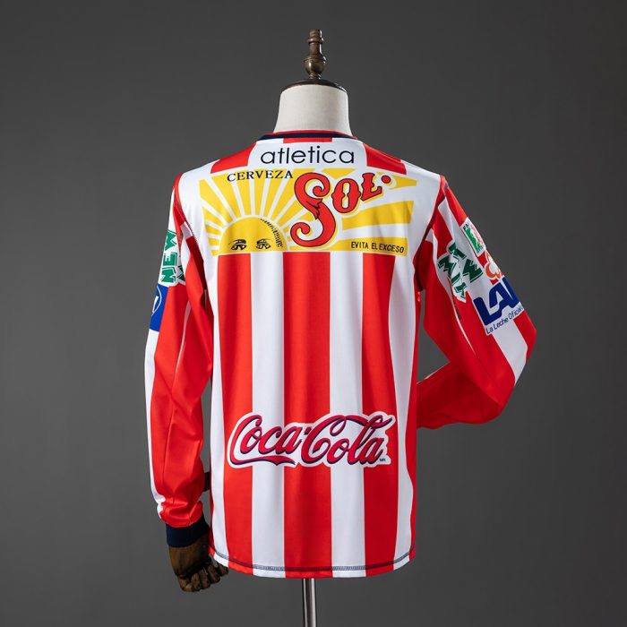 Chivas de Guadalajara 02/03 Home Long-sleeved Retro Jersey - 图片 2