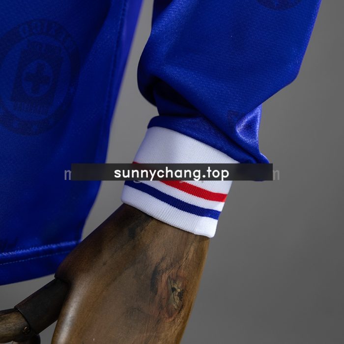 Cruz Azul 1998 Home Long-Sleeve Retro Jersey - 图片 4