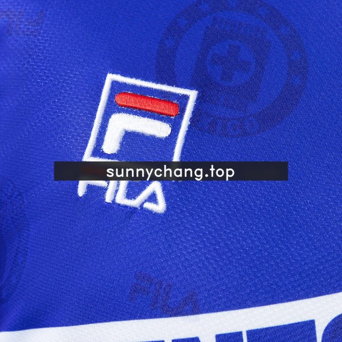 Cruz Azul 1998 Home Long-Sleeve Retro Jersey - 图片 5