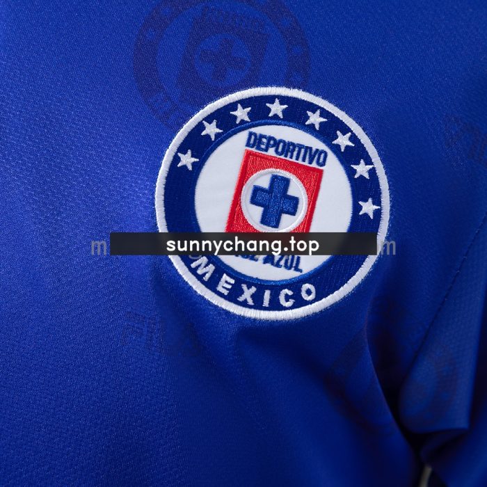 Cruz Azul 1998 Home Long-Sleeve Retro Jersey - 图片 6