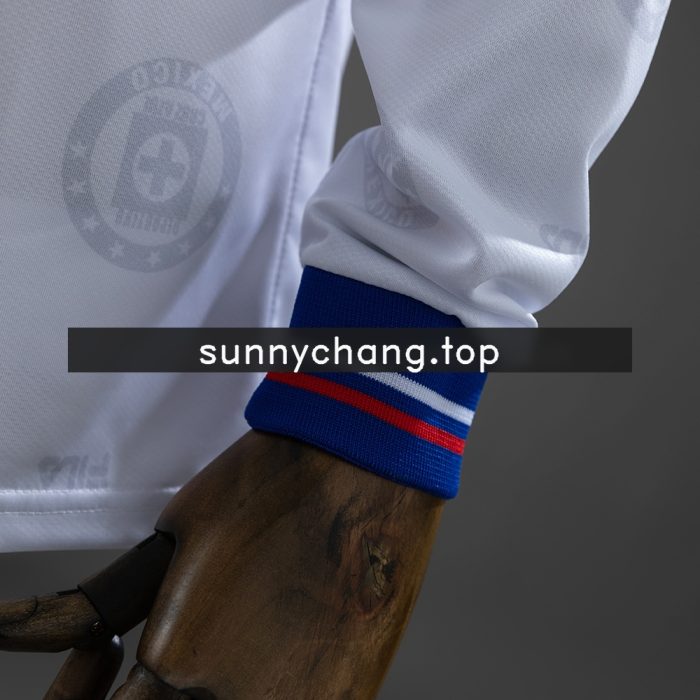 Cruz Azul 1998 Away Long-Sleeve Retro Jersey - 图片 4
