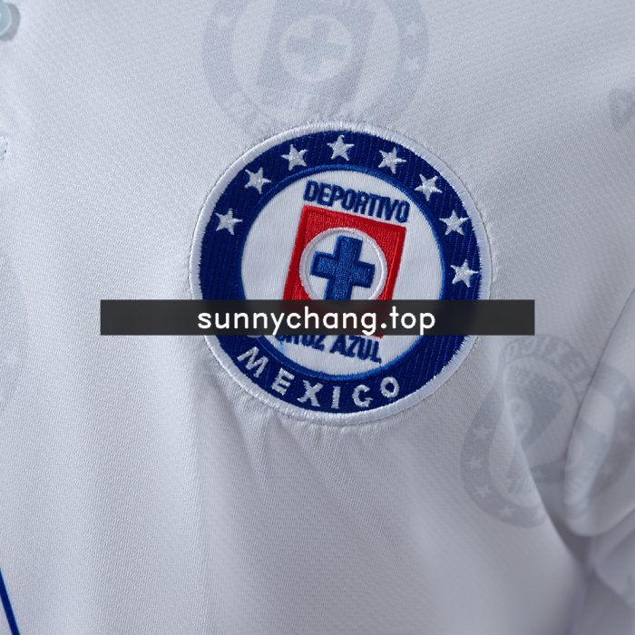 Cruz Azul 1998 Away Long-Sleeve Retro Jersey - 图片 6
