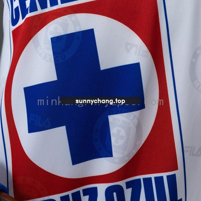 Cruz Azul 1998 Away Long-Sleeve Retro Jersey - 图片 7