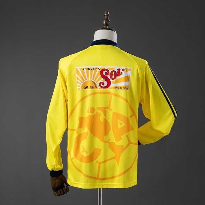 America 97/98 Home Long-Sleeve Retro Jersey - 图片 2