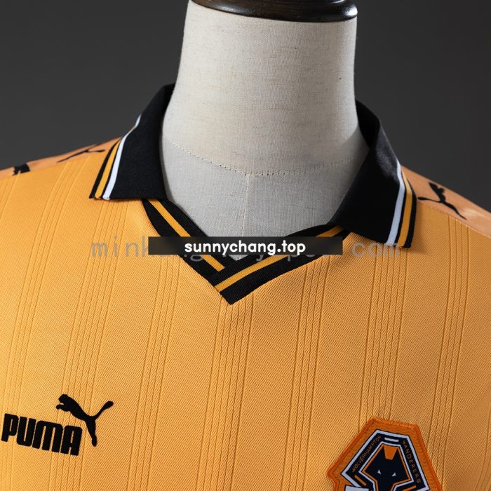 Wolves 98/99 Home Long-Sleeve Retro Jersey - 图片 8