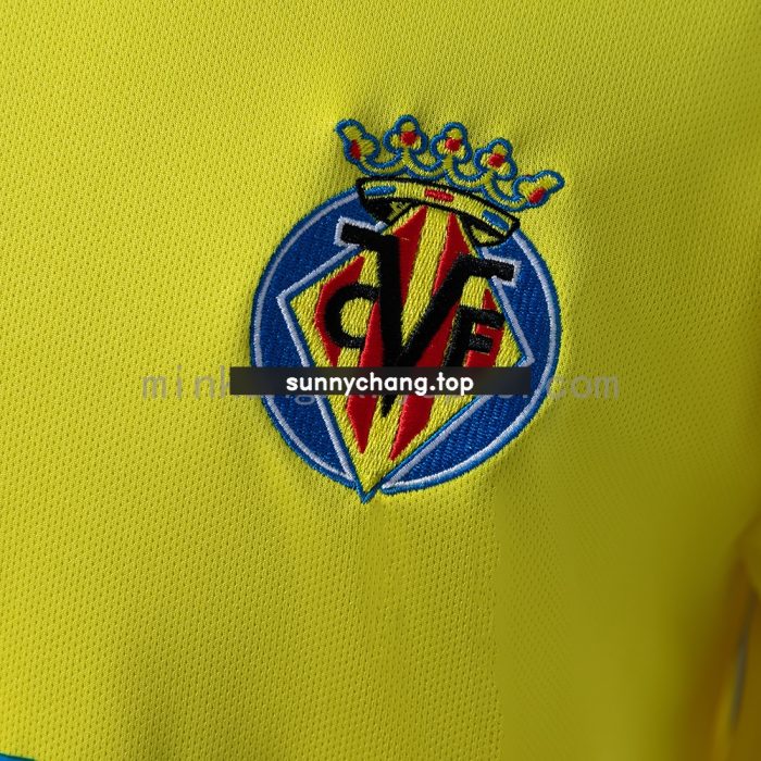 Villarreal 08/09 Home Long-Sleeve Retro Jersey - 图片 6