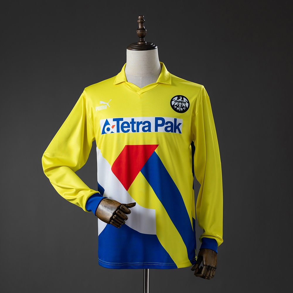 JER-11121_1 Frankfurt 93/96 Away Long-Sleeve Retro Jersey - 图片 1
