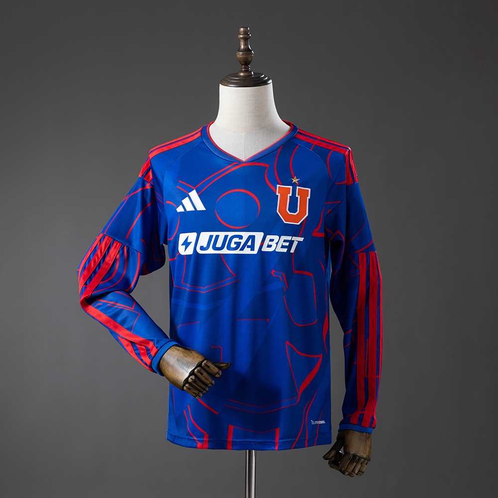 JER-11124_1 Universidad de Chile 26/27 Home Long-sleeved Jersey - 图片 1