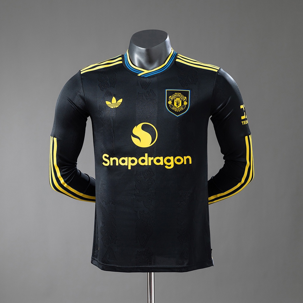 JER-11130_1 M-U 25/26 Third Away Player Version Long-sleeved Jersey - 图片 1