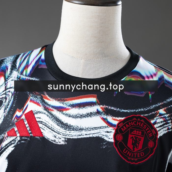 M-U 25/26 Long-sleeved Pre-Match Jersey - 图片 6