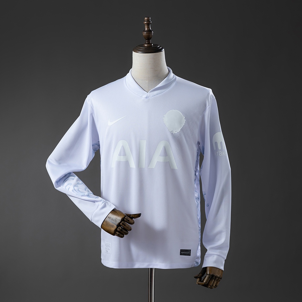 JER-11138_1 Tottenham Hotspur 125th Anniversary Long-Sleeved White Jersey - 图片 1