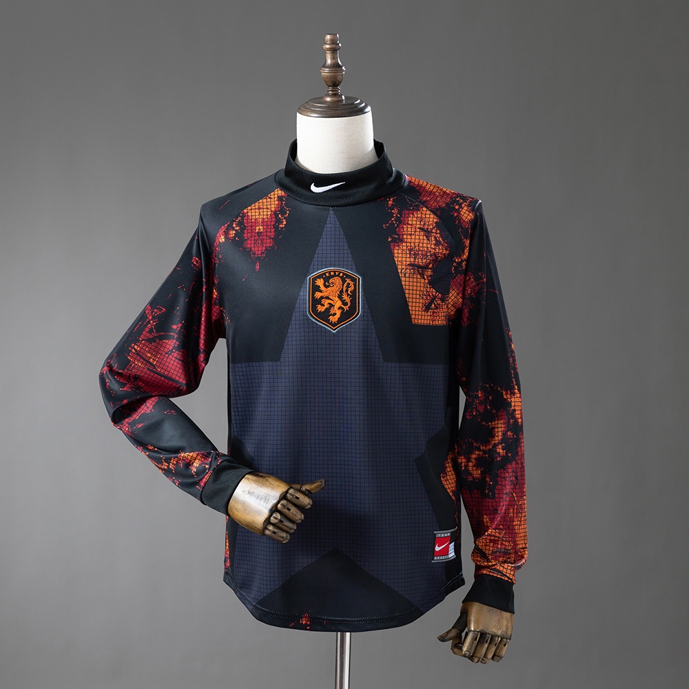 JER-11145_1 Netherlands 2026 Goalkeeper Long-Sleeved Jersey - 图片 1