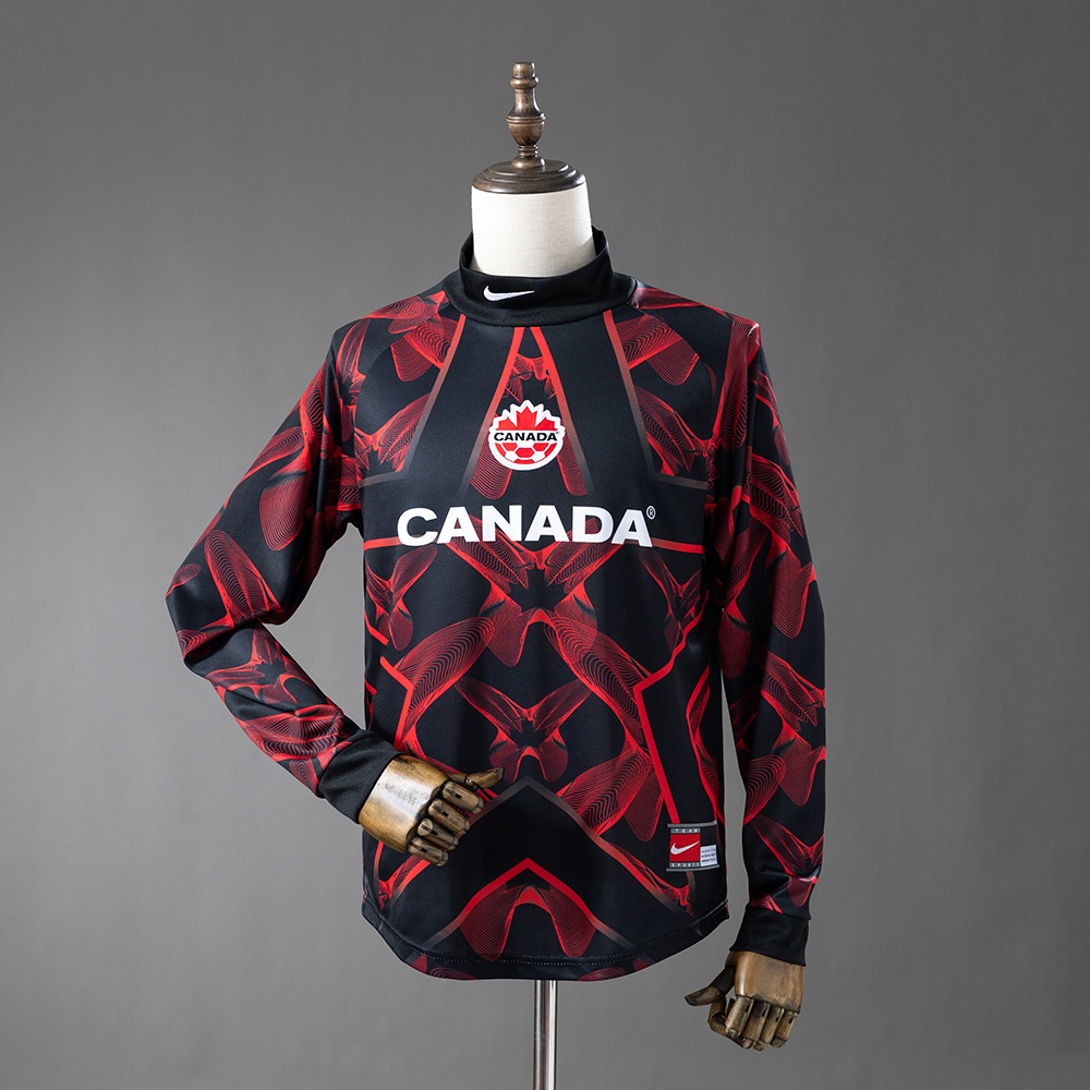 JER-11148_1 Canada 2026 Goalkeeper Long-Sleeve Jersey - 图片 1