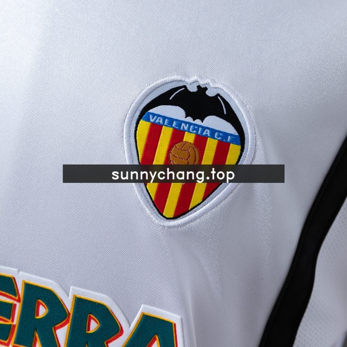 Valencia 00/01 Retro Long-Sleeve Jersey - 图片 6