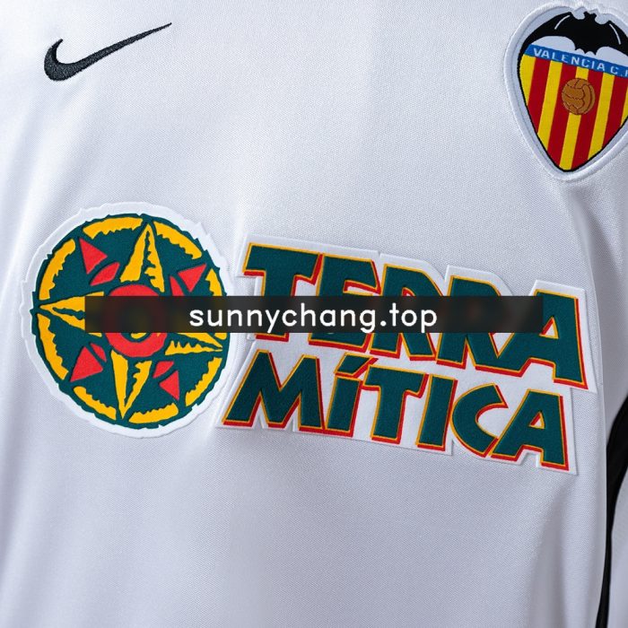 Valencia 00/01 Retro Long-Sleeve Jersey - 图片 7