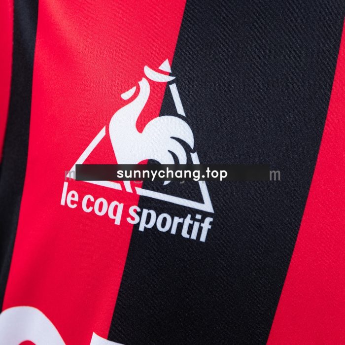 OGC Nice 77/78 Home Long-Sleeve Retro Jersey - 图片 4