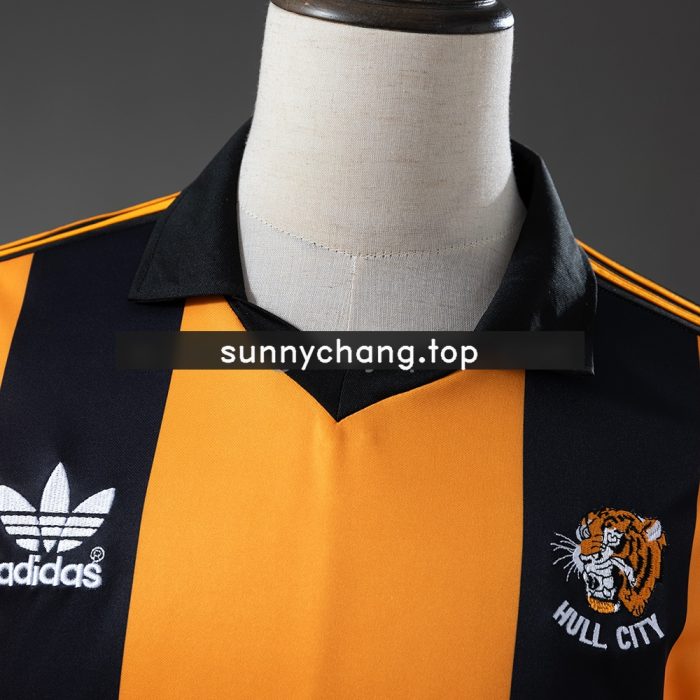 Hull City 81/82 Home Long-Sleeve Retro Jersey - 图片 6