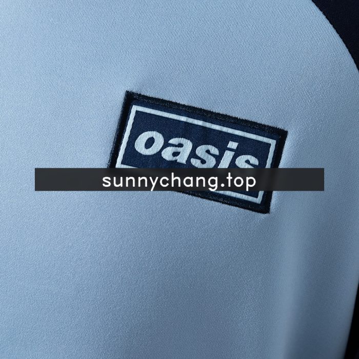 Oasis Tour Three-Striped Long-Sleeve T-Shirt - Sky Blue - 图片 5