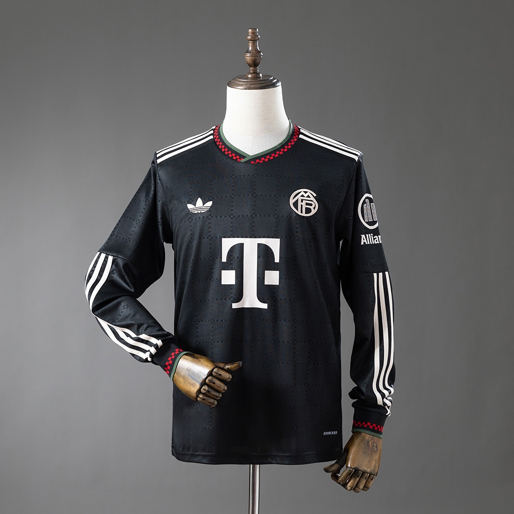 JER-11160_1 Bayern Munich 25/26 Third Away Long-Sleeve Jersey S-4XL - 图片 1