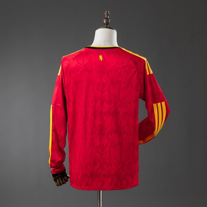 Belgium 2026 Home Long-Sleeve Jersey - 图片 2