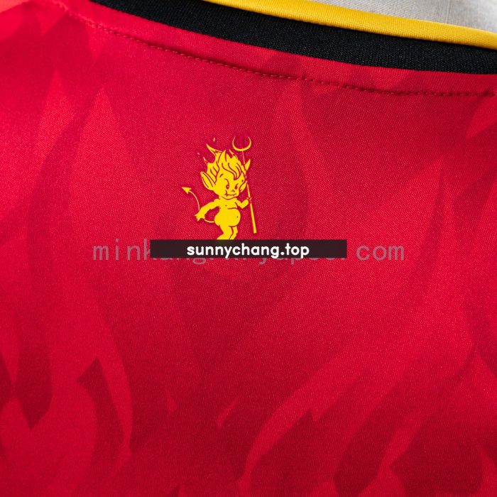 Belgium 2026 Home Long-Sleeve Jersey - 图片 3