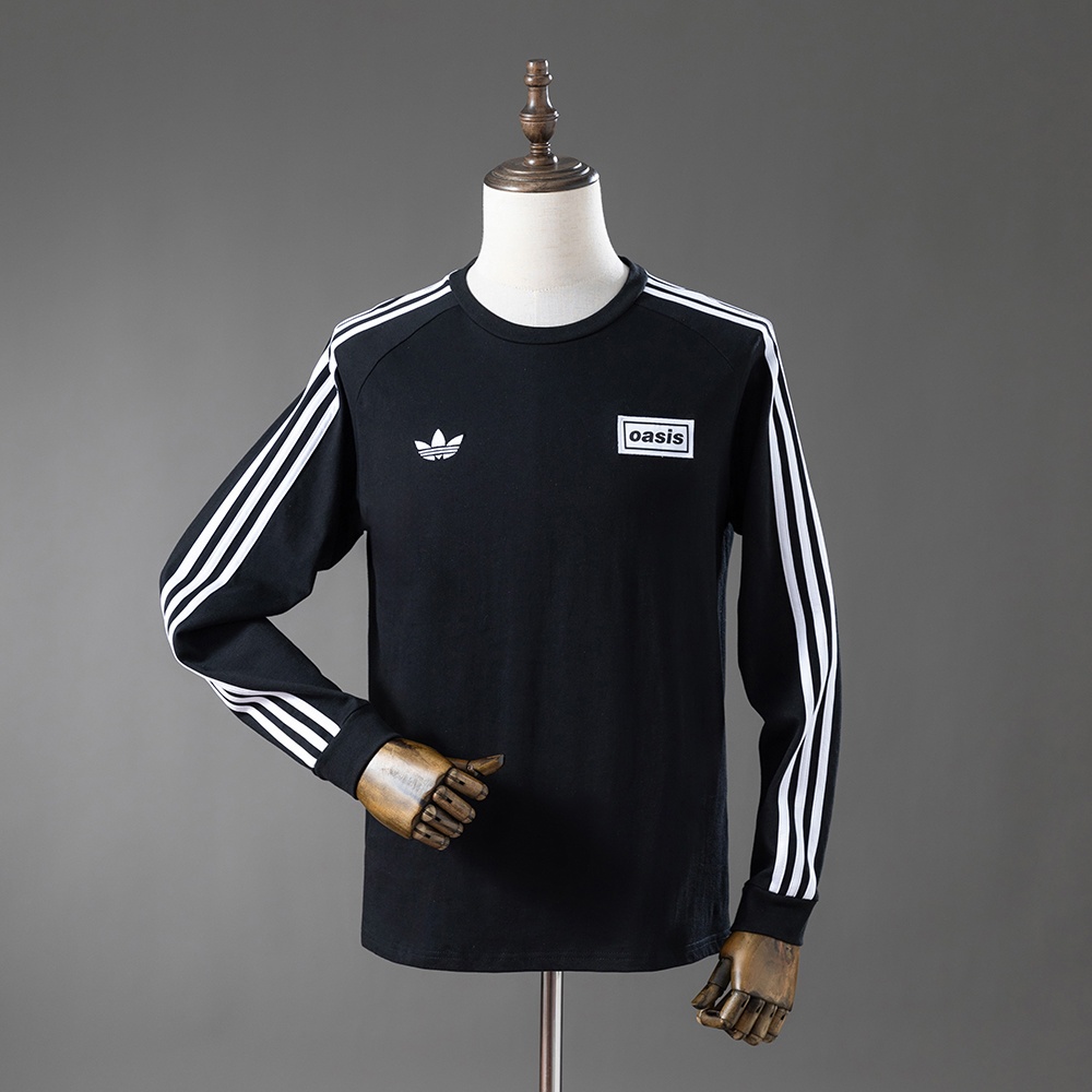 JER-11162_1 Oasis Long Sleeve Black Shirt - 图片 1