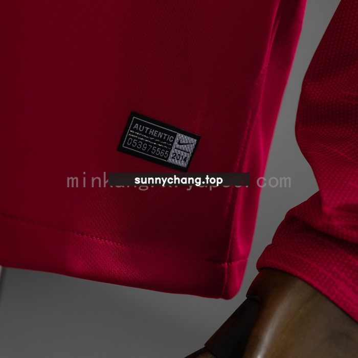 Portugal 2018 Home Long-Sleeved Retro Jersey - 图片 3