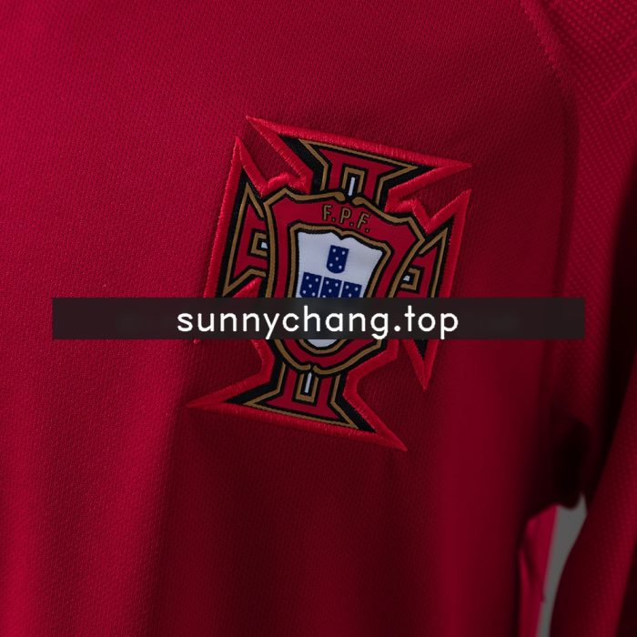 Portugal 2018 Home Long-Sleeved Retro Jersey - 图片 6