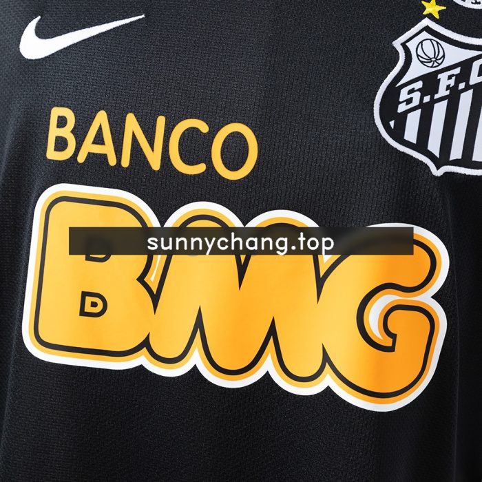 Santos 12/13 Away Long-Sleeve Retro Jersey - 图片 8