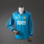 Real Madrid 99/00 Third Away Long-Sleeved Retro Jersey