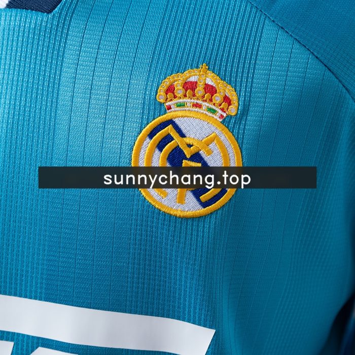 Real Madrid 99/00 Third Away Long-Sleeved Retro Jersey - 图片 7