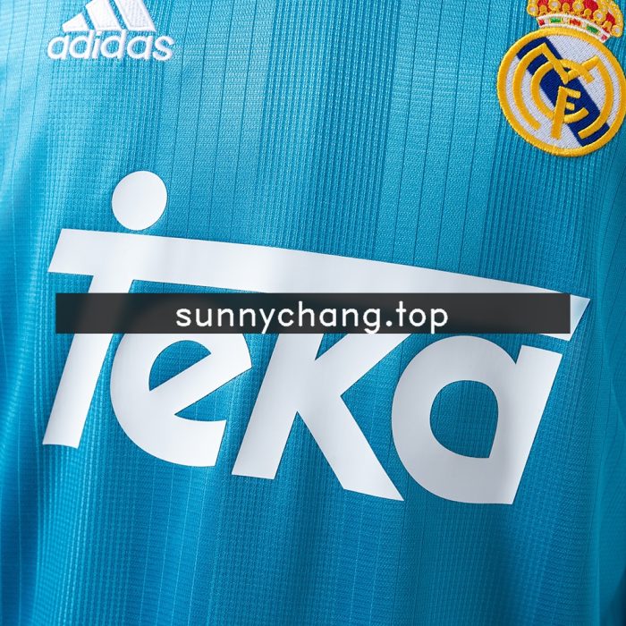 Real Madrid 99/00 Third Away Long-Sleeved Retro Jersey - 图片 8