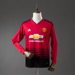 M-U 1819 Home Long-Sleeve Retro Jersey