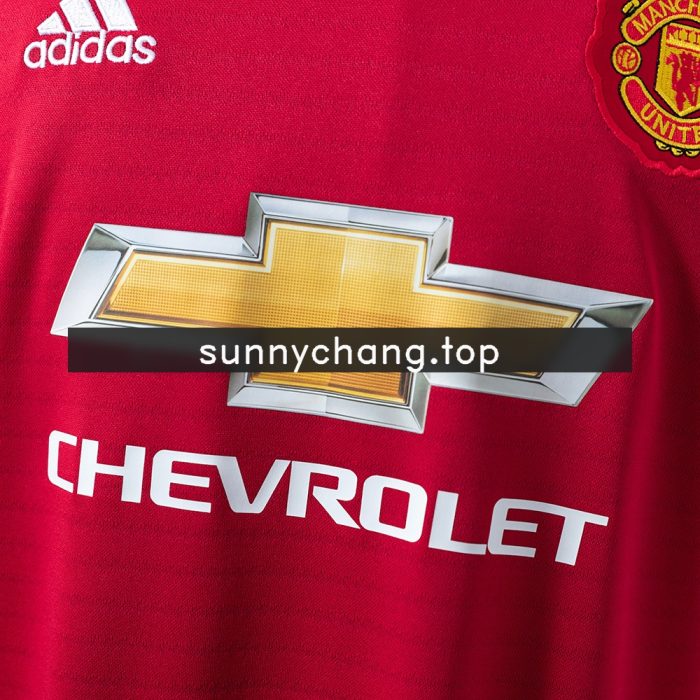 M-U 1819 Home Long-Sleeve Retro Jersey - 图片 7