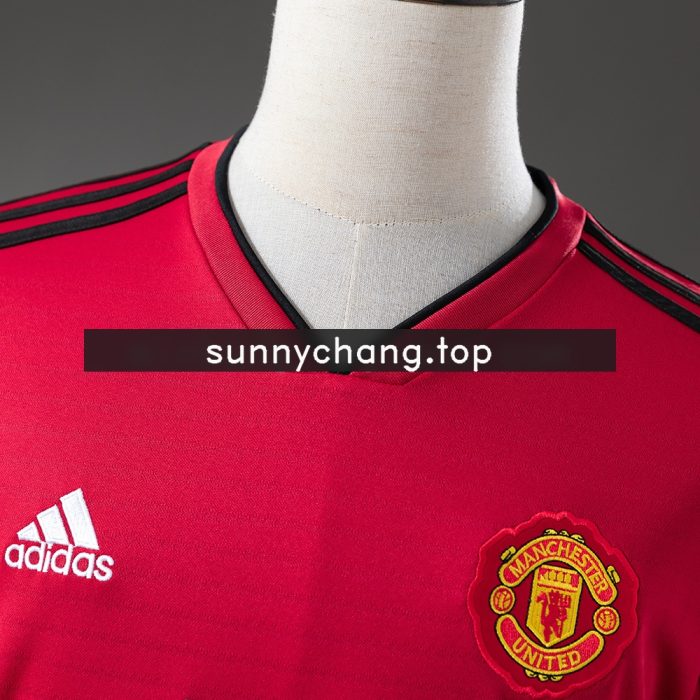 M-U 1819 Home Long-Sleeve Retro Jersey - 图片 8