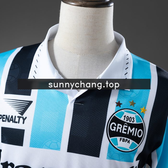 Gremio 97/98 Home Long-Sleeve Retro Jersey - 图片 8