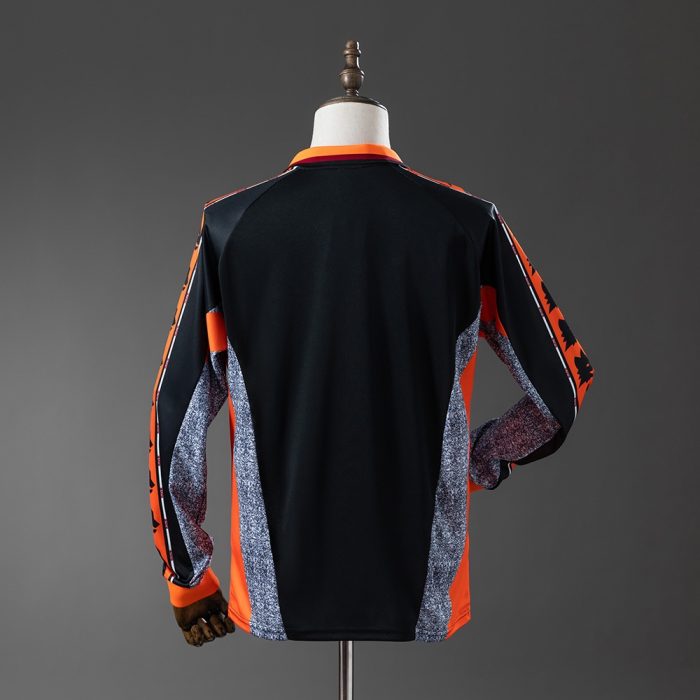 Roma 98/99 Third Away Long-Sleeve Retro Jersey - 图片 2