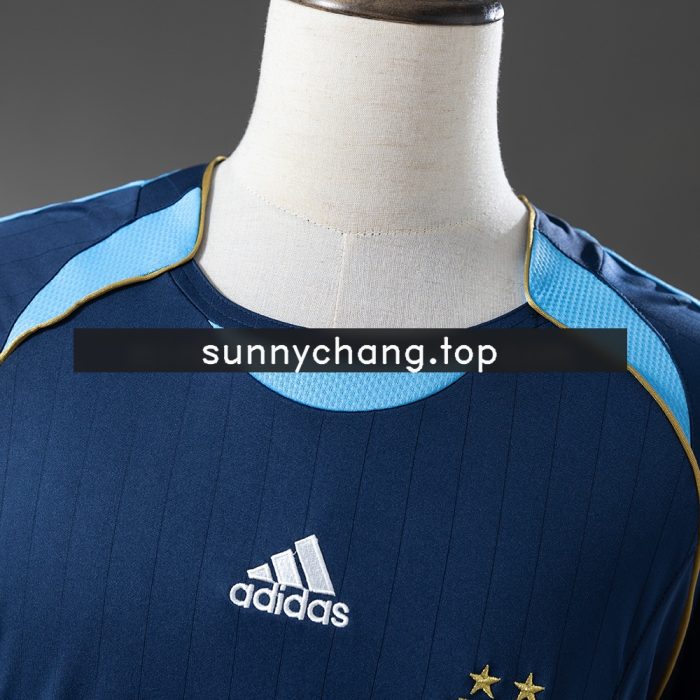 Argentina 2006 Away Long-Sleeved Retro Jersey - 图片 8