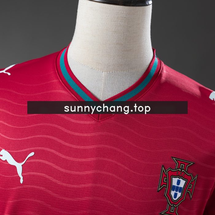 Portugal 2026 Home Long-sleeved Jersey - 图片 8
